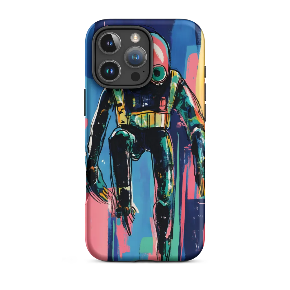 Diver in Vibrant Motion