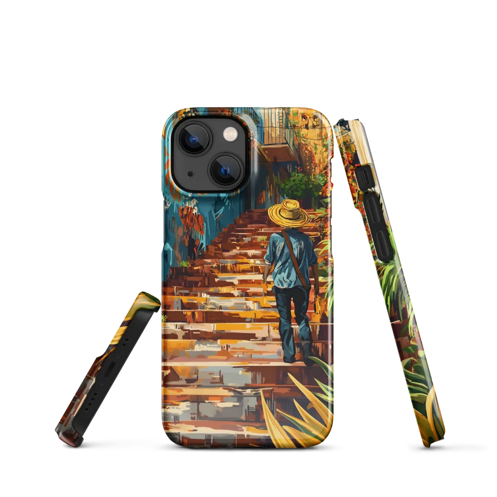 Steps to Adventure | Phone Case |  13 Mini | Snap Case | Glossy