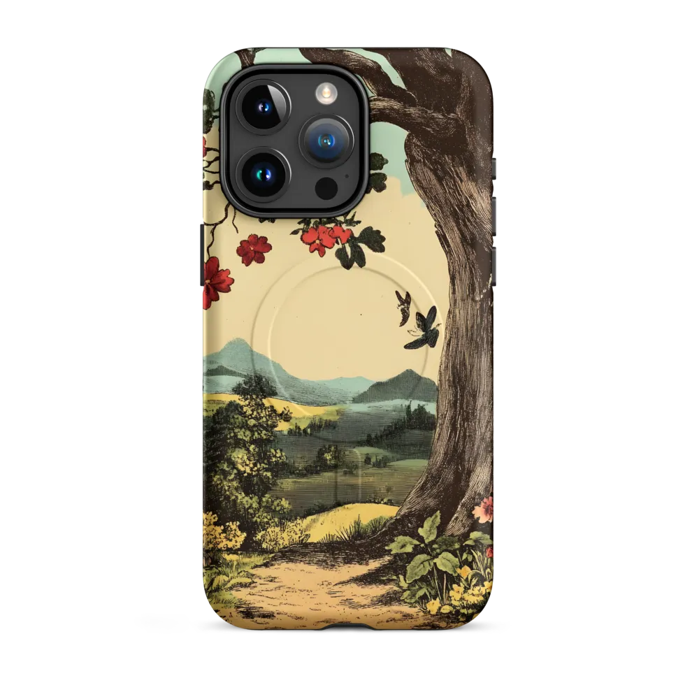 Whispers of a Vintage Landscape | Phone Case |  15 Pro Max | MagSafe® Tough Case | Matte