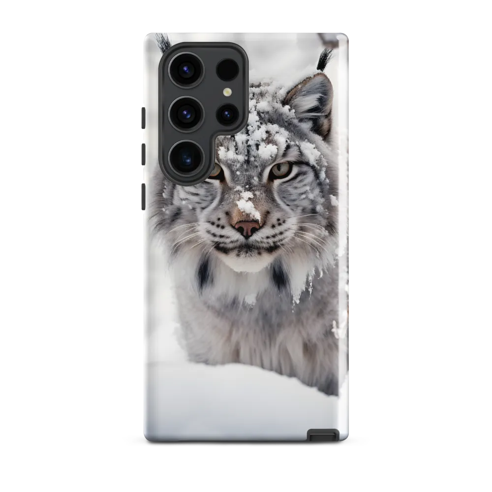 Whispers of Winter: The Lynx in Snow
