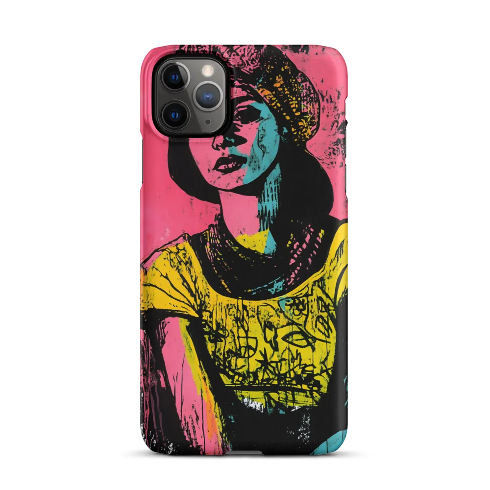 Urban Elegance: A Graffiti Portrait