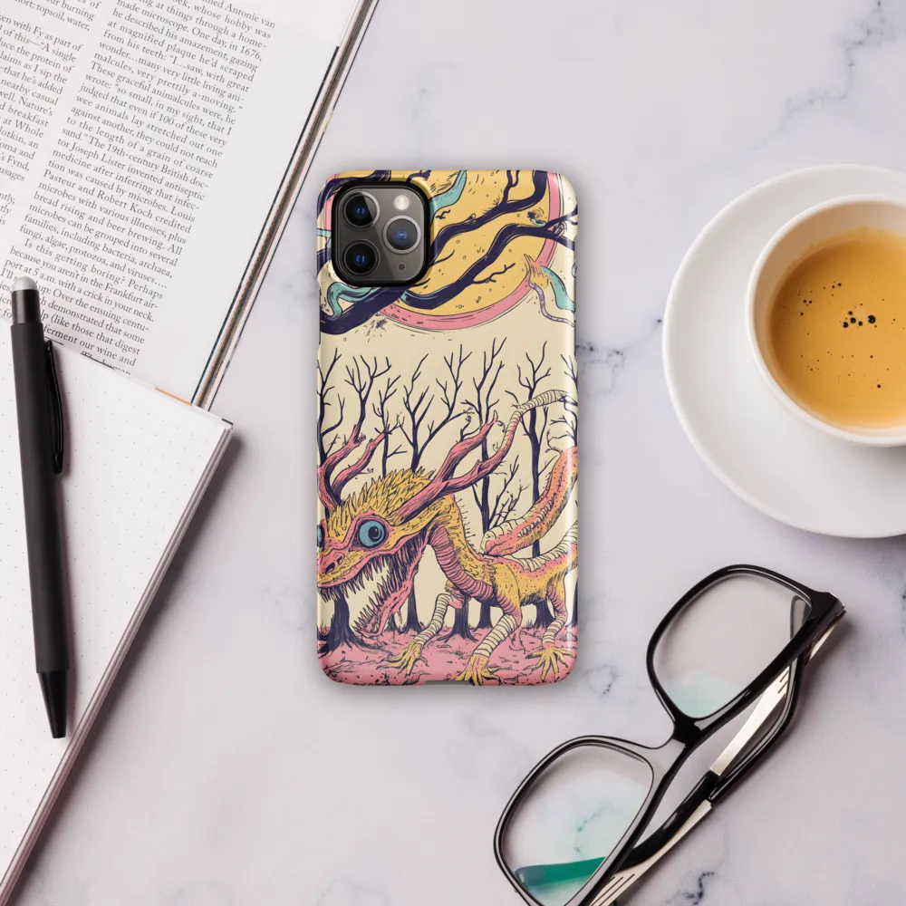 The Enigmatic Dragon of the Desolate Forest | Phone Case |  11 Pro Max | Snap Case | Glossy