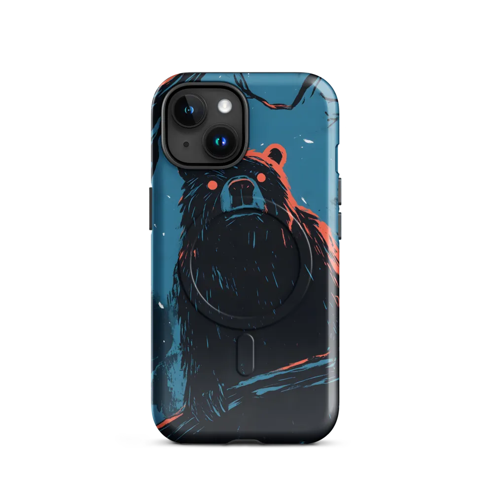 Eerie Majesty: A Bear in the Night