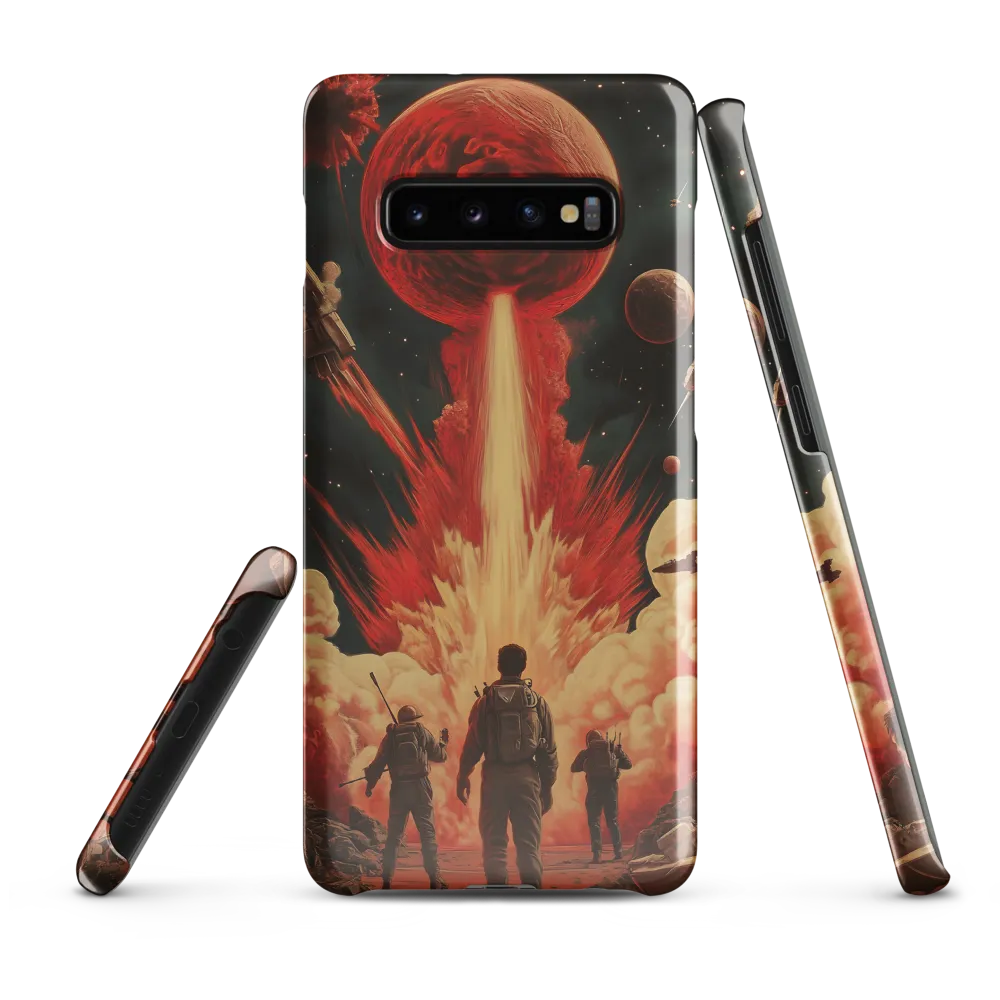 Eruption of the Cosmos | Phone Case |  S10 Plus | Snap Case | Glossy