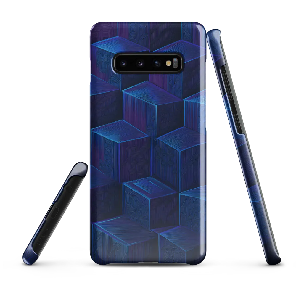 Cubist Illusions | Phone Case |  S10 Plus | Snap Case | Glossy