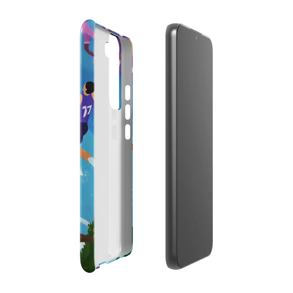 The Pulse of the Game | Phone Case |  S22 Plus | Snap Case | Glossy