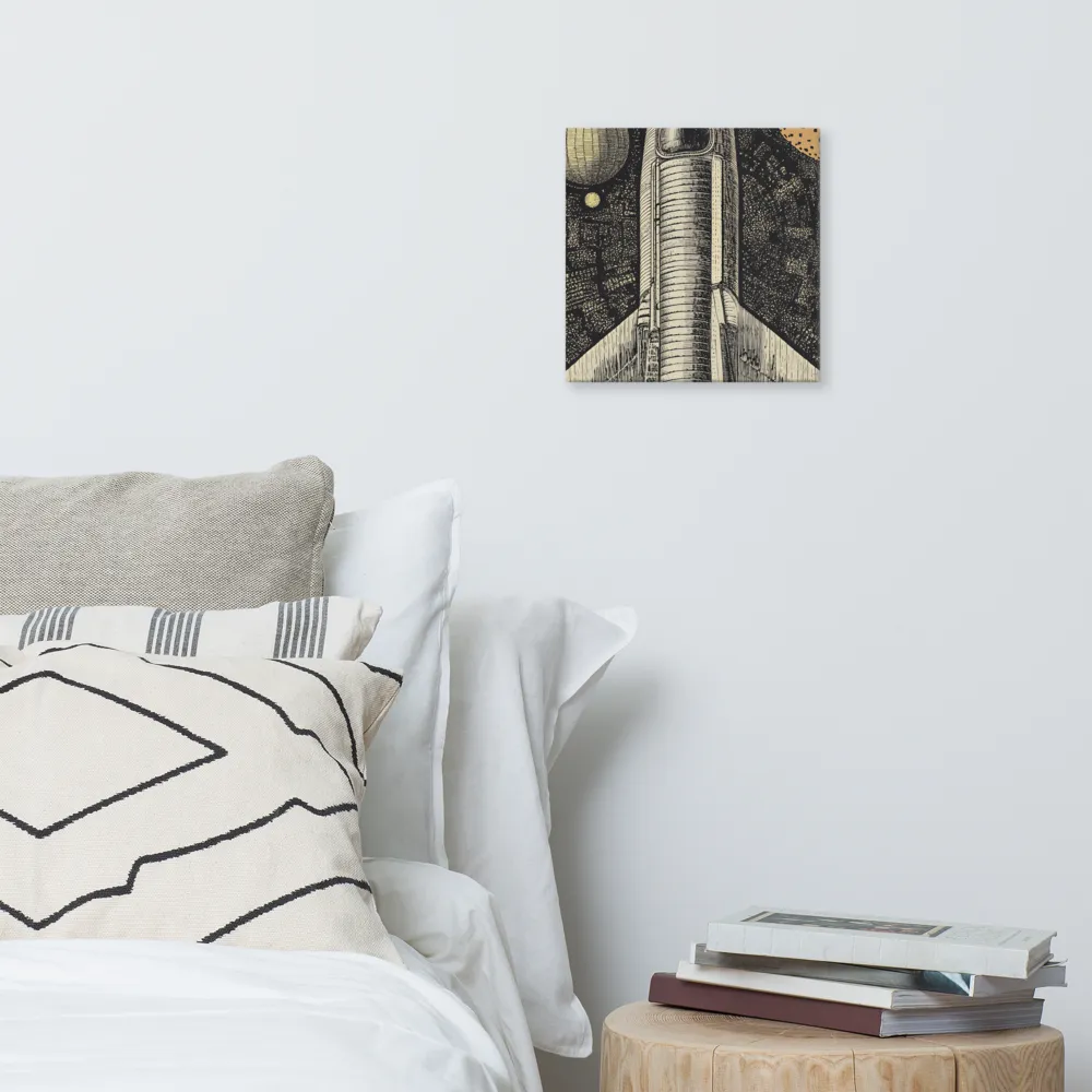Voyage to the Unknown | Canvas | 12″×12″