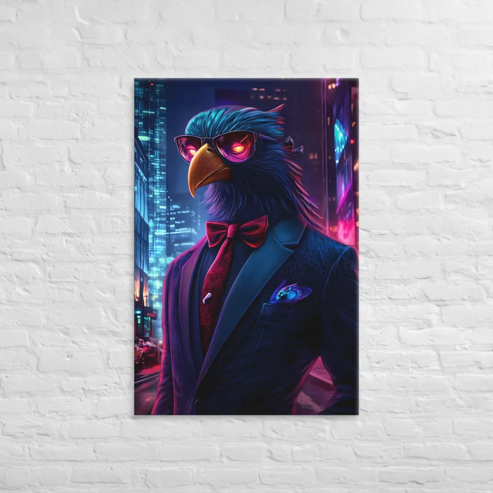 The Dapper Avian | Canvas | 32″×48″
