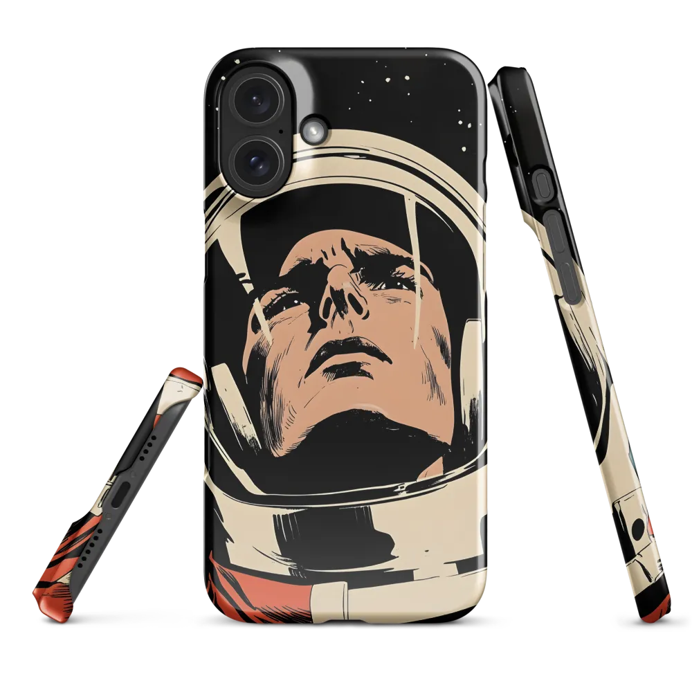 Gaze of the Astronaut | Phone Case |  16 Plus | Snap Case | Glossy