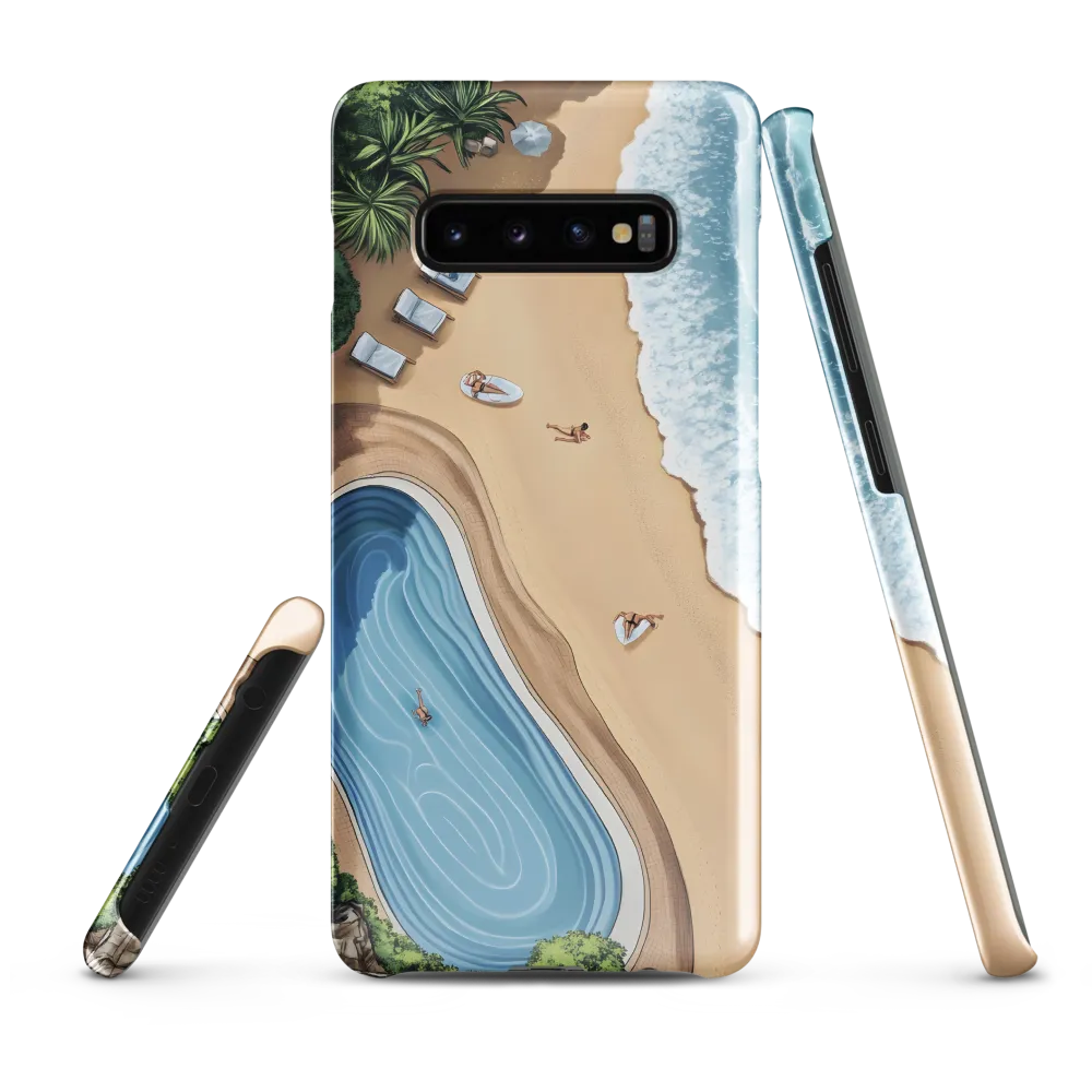 Serenity by the Shore | Phone Case |  S10 Plus | Snap Case | Glossy