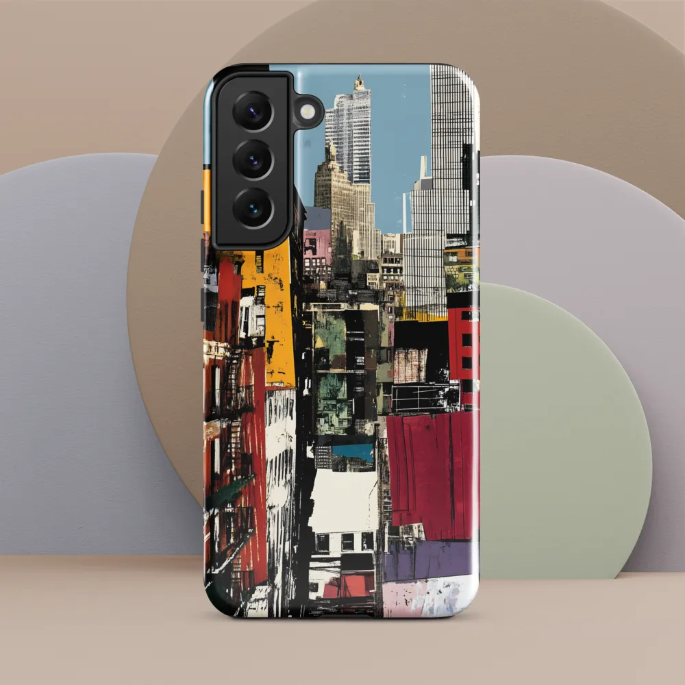 Urban Collage: A Vivid Cityscape