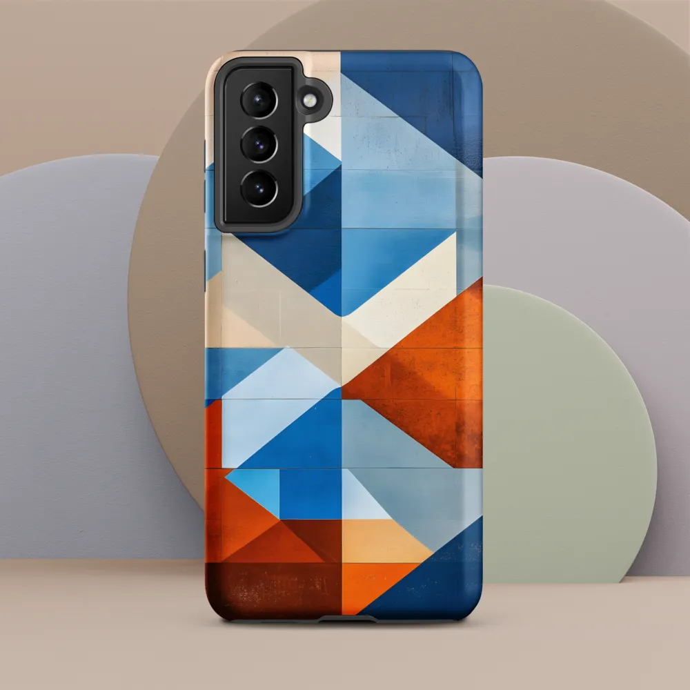 Geometric Harmony: A Vibrant Landscape