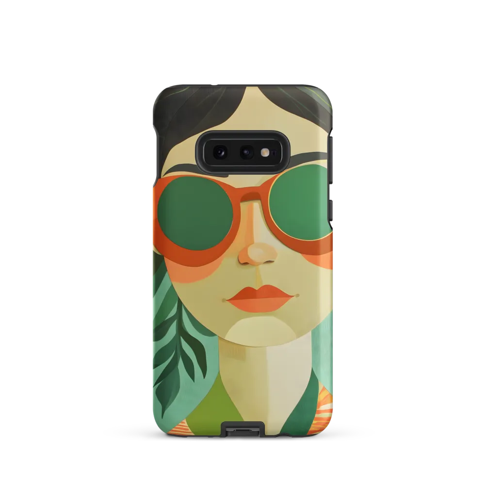 Bold Serenity: A Modern Portrait