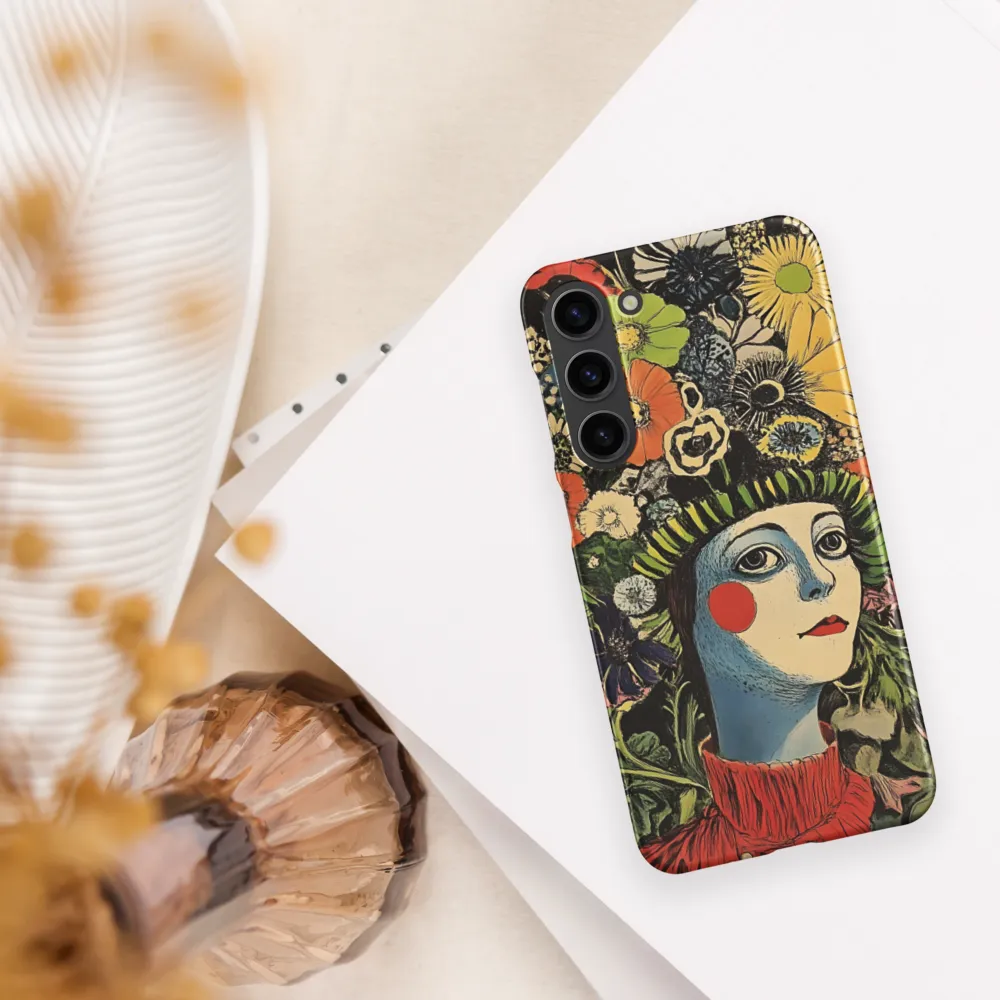 Floral Whimsy: A Portrait of Nature's Embrace