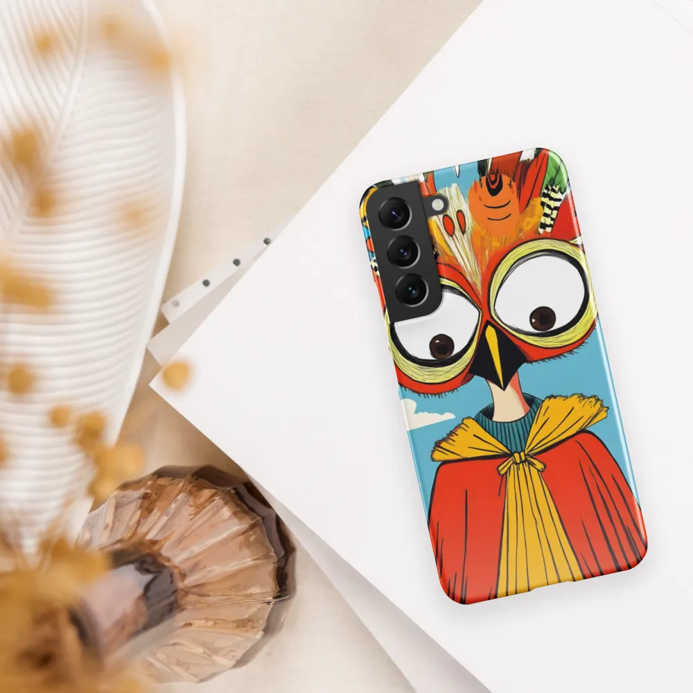 A Whimsical Encounter: The Owl-Human Fusion