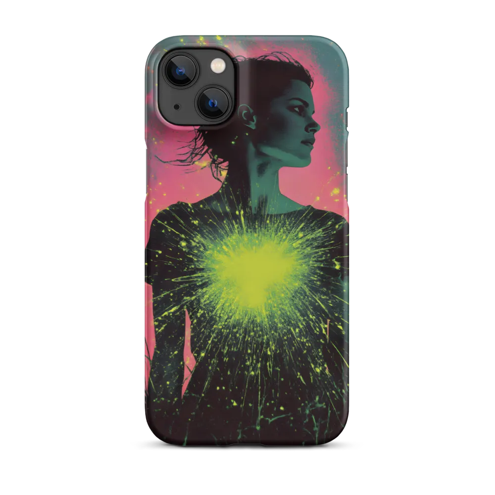 Cosmic Heart: A Surreal Portrait of Strength