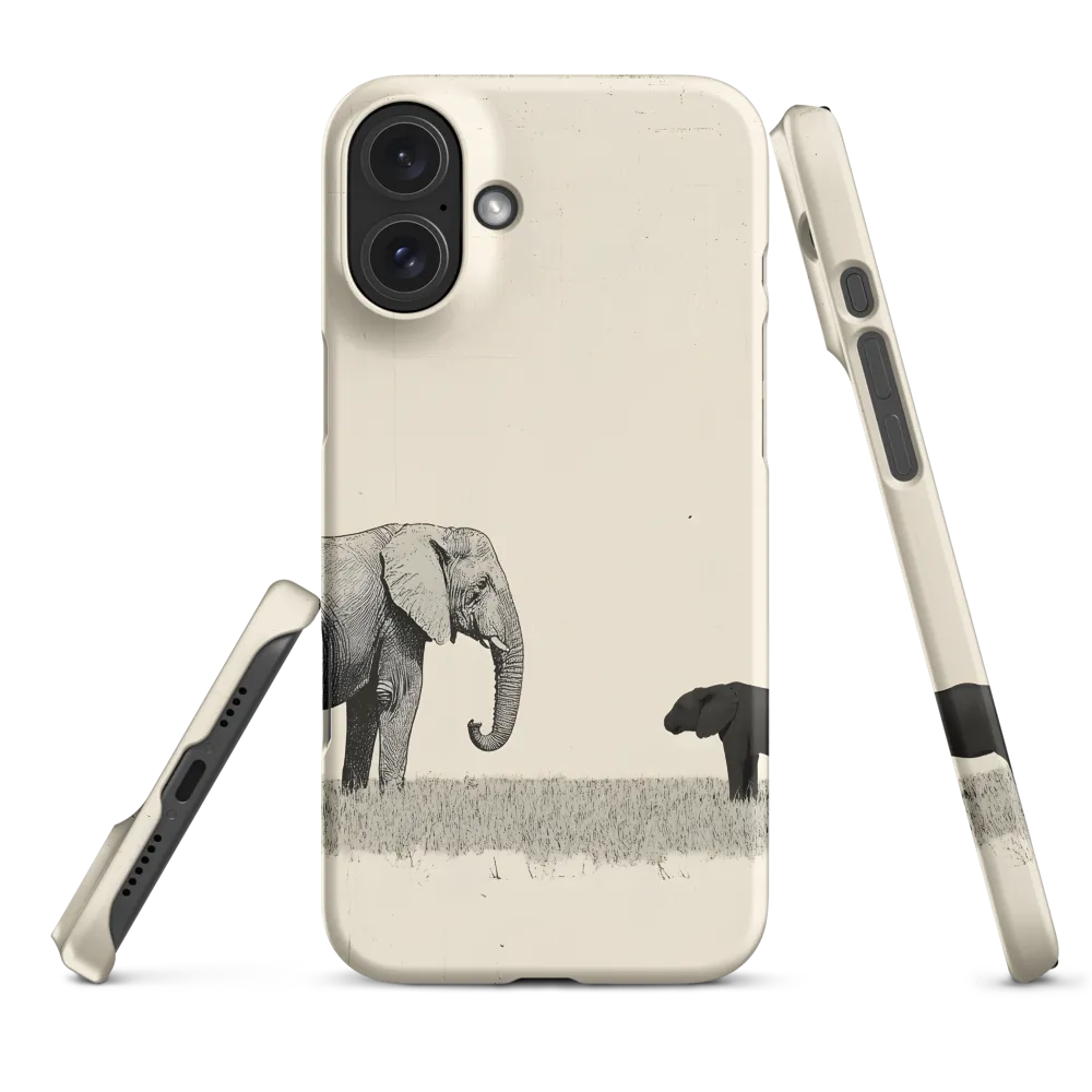 Contrasting Companions | Phone Case |  16 Plus | Snap Case | Matte