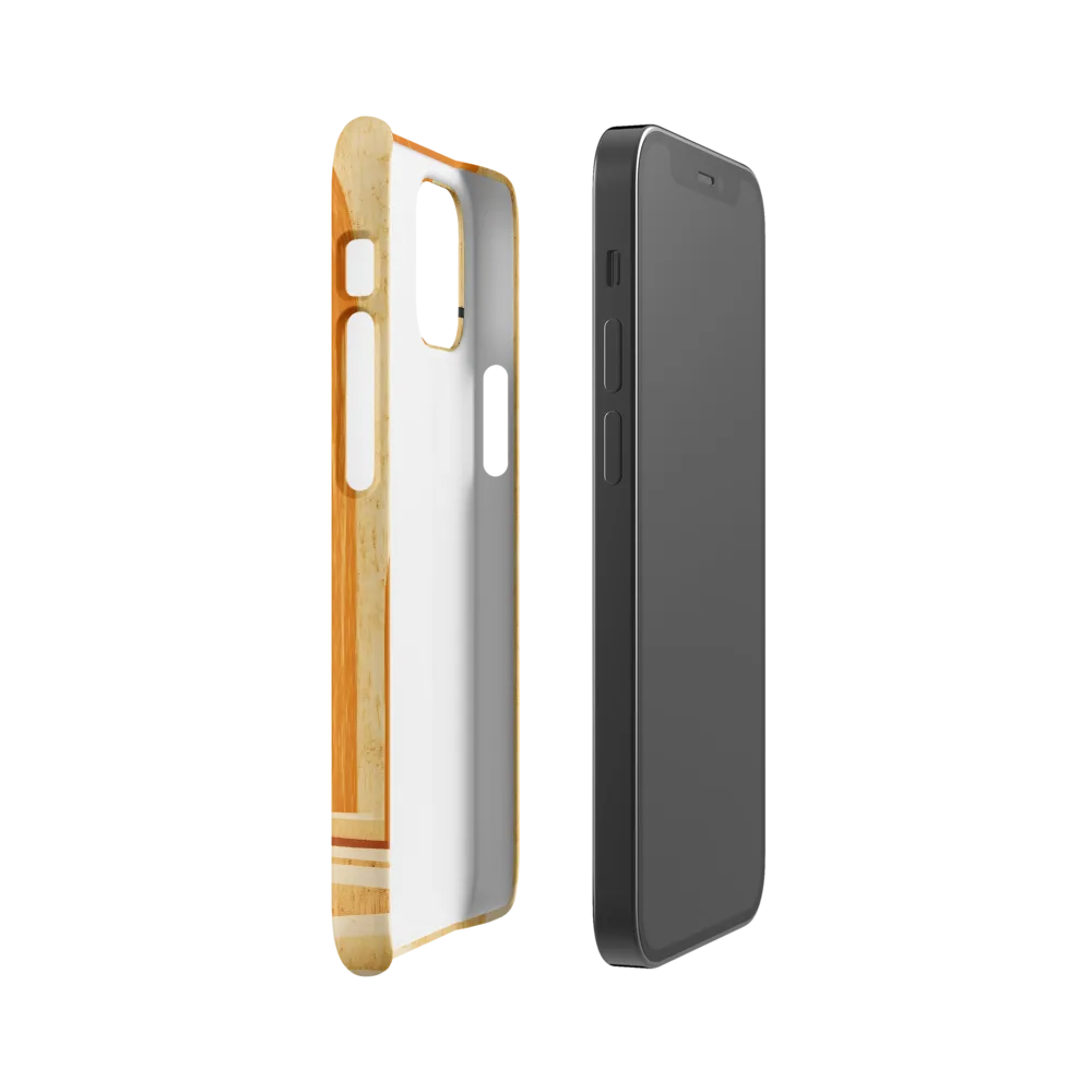 Whimsical Arches in a Beige Dreamscape | Phone Case |  12 Mini | Snap Case | Matte