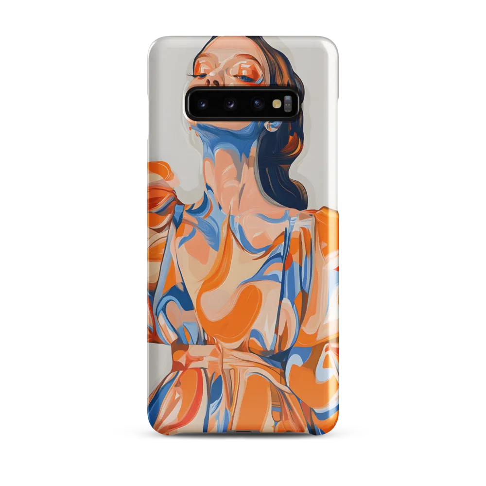 Fluid Fashion: A Modern Portrait | Phone Case |  S10 Plus | Snap Case | Glossy