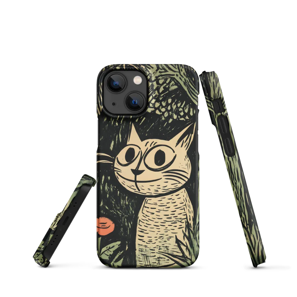Whimsical Cat in the Forest
