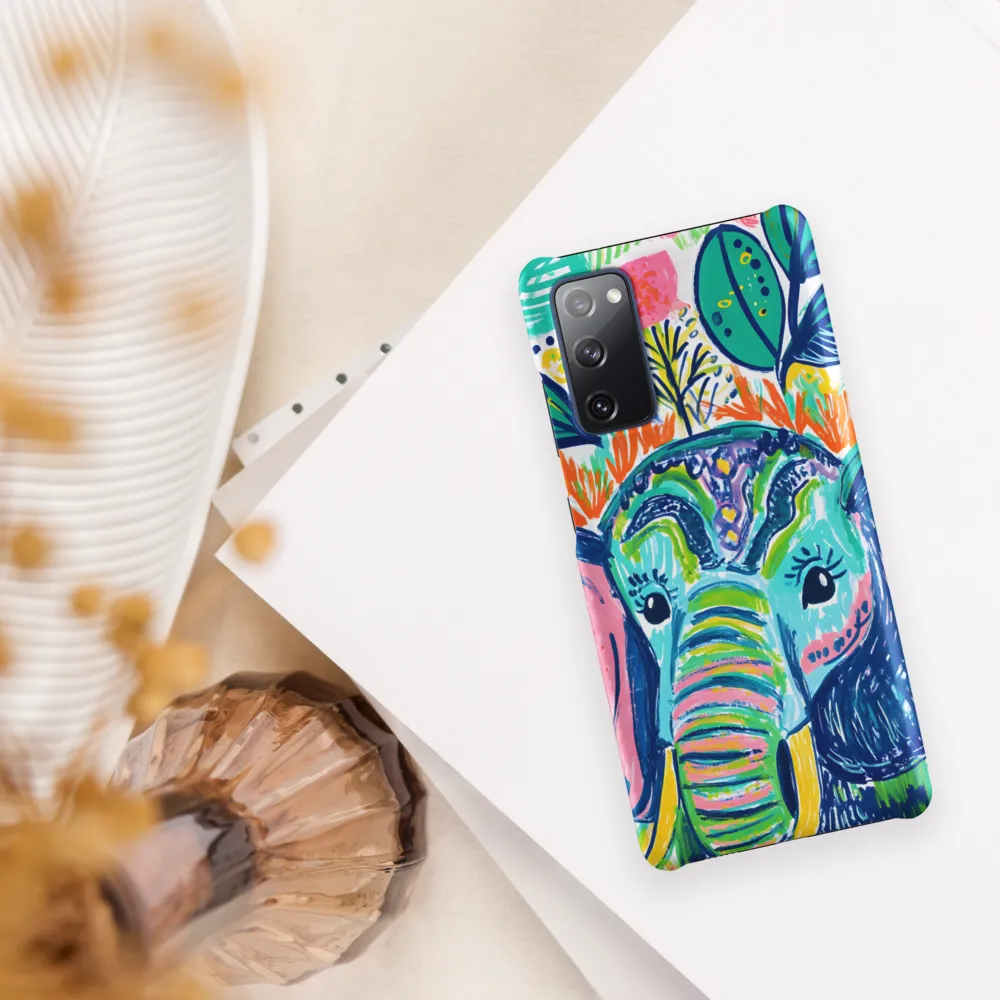 Whimsical Elephant Portrait
