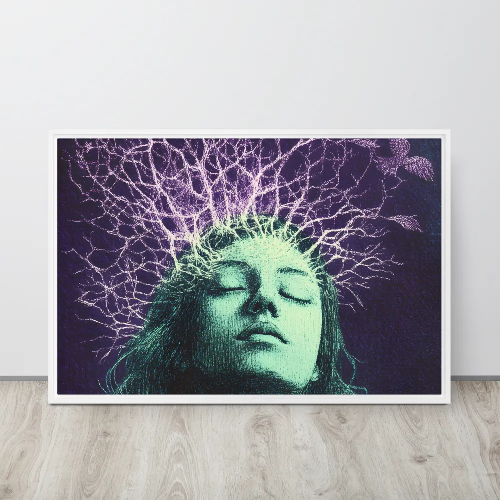 Whispers of Freedom | Canvas with White Frame | 24″×36″