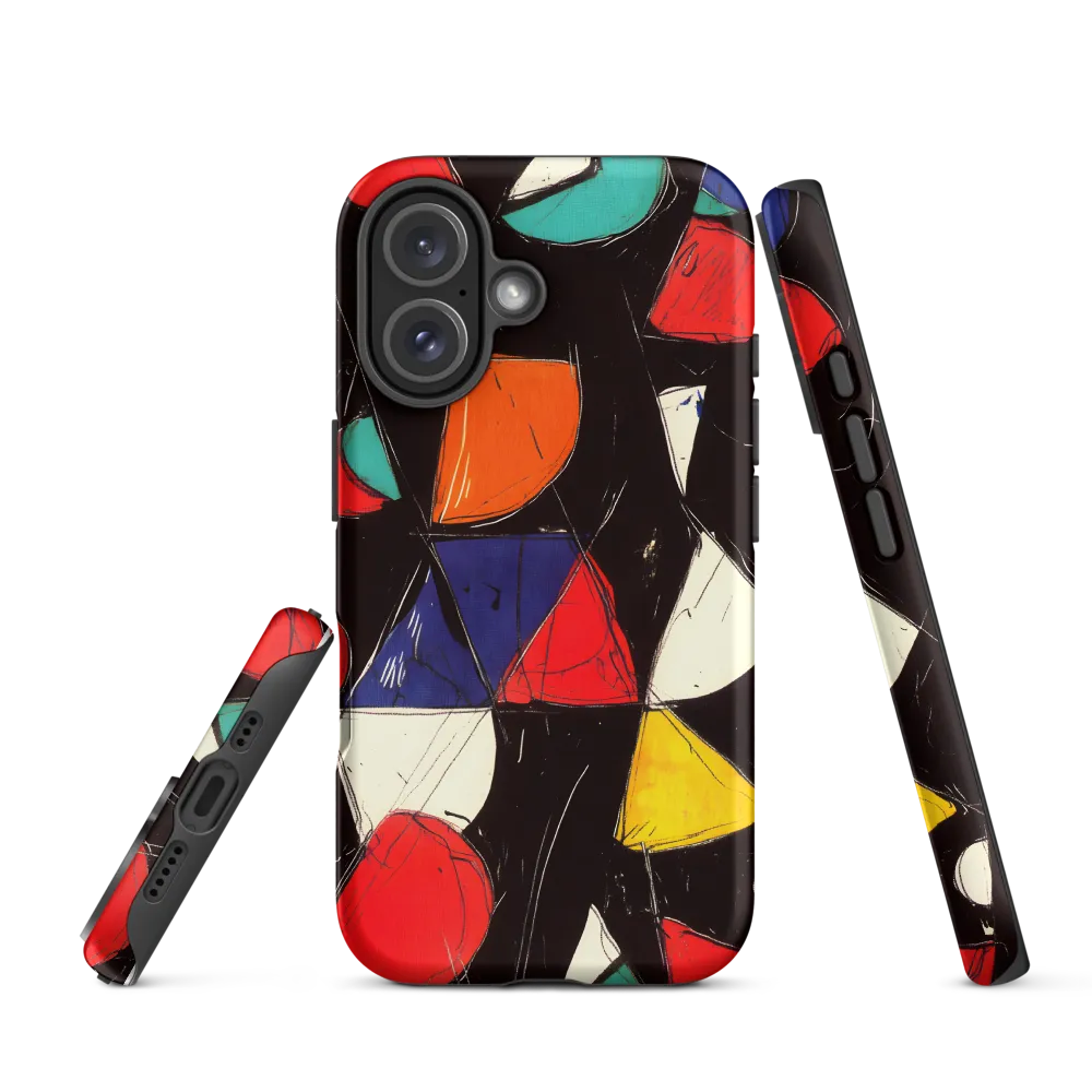 Vibrant Geometric Symphony | Phone Case