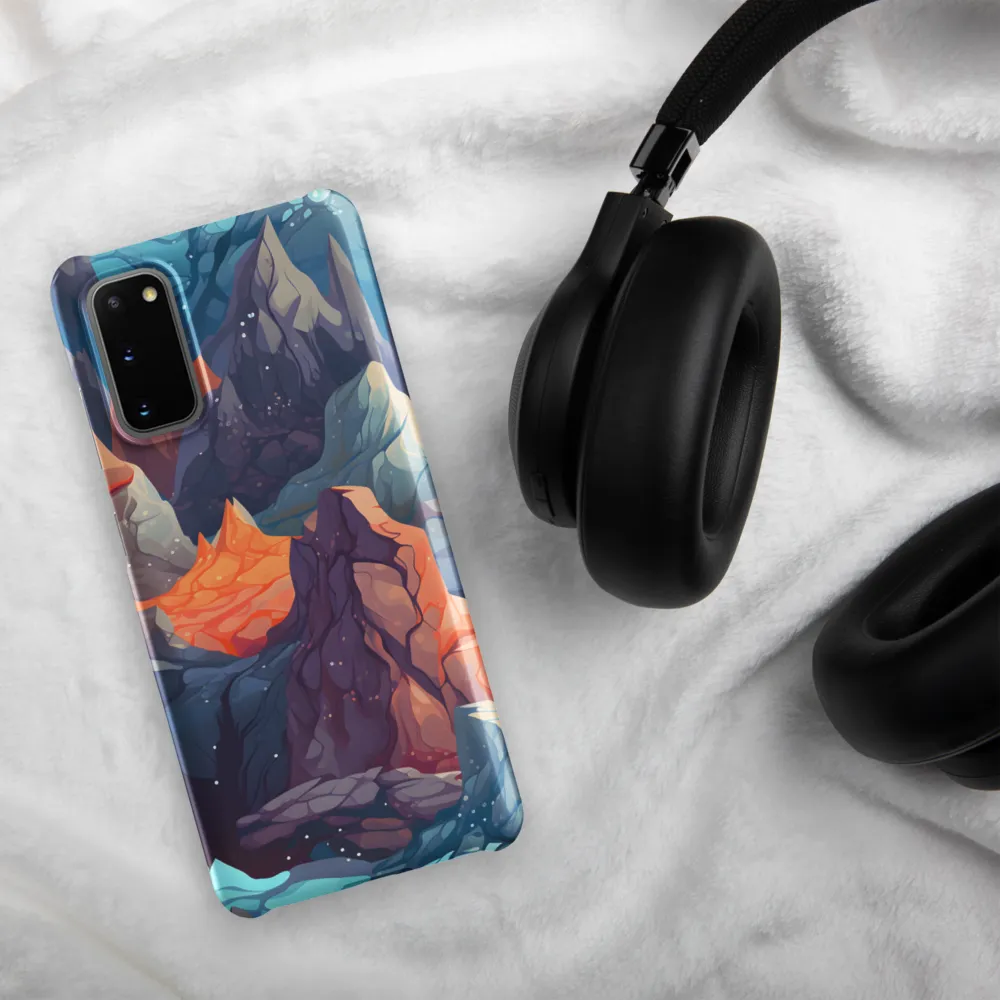 Mystical Peaks of Imagination | Phone Case |  S20 | Snap Case | Matte