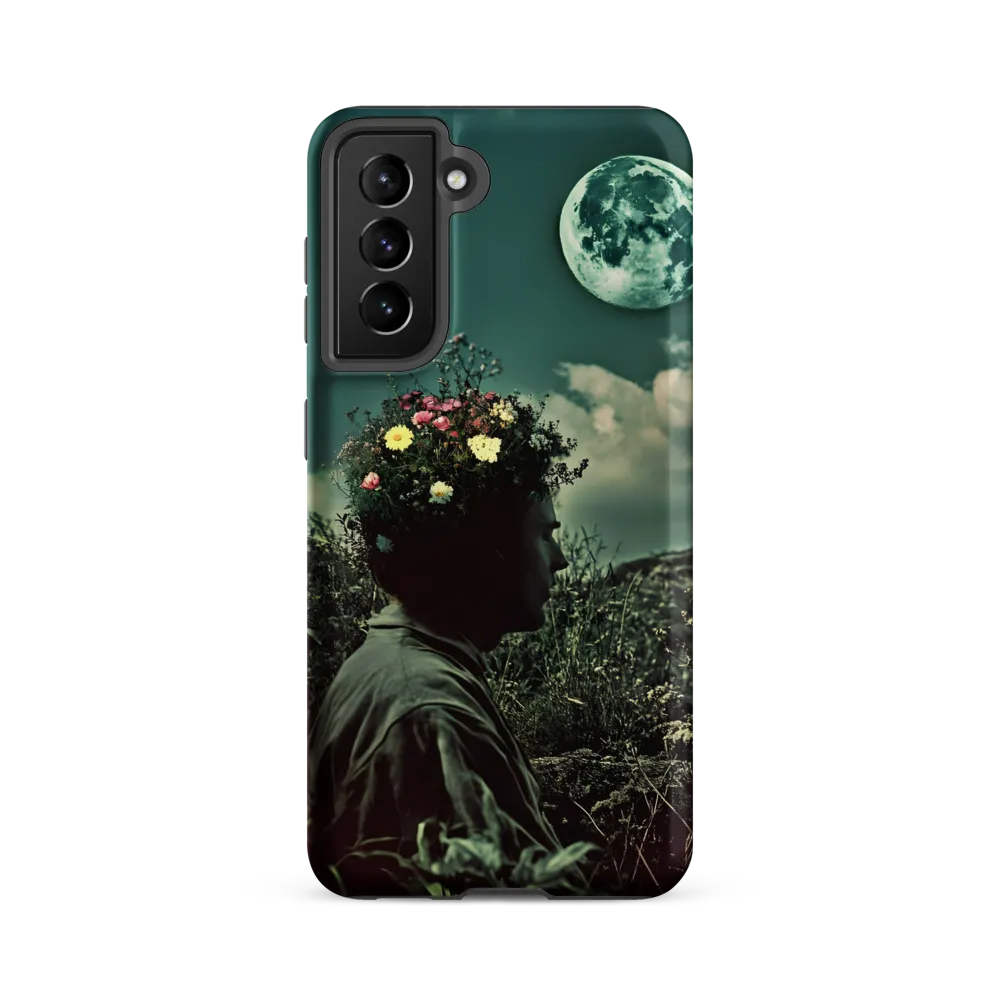 Moonlit Blossom | Phone Case |  S21 FE | Tough Case | Matte
