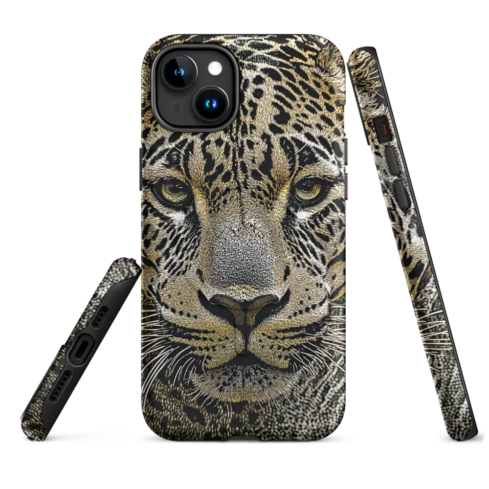 The Majestic Gaze: Portrait of a Leopard