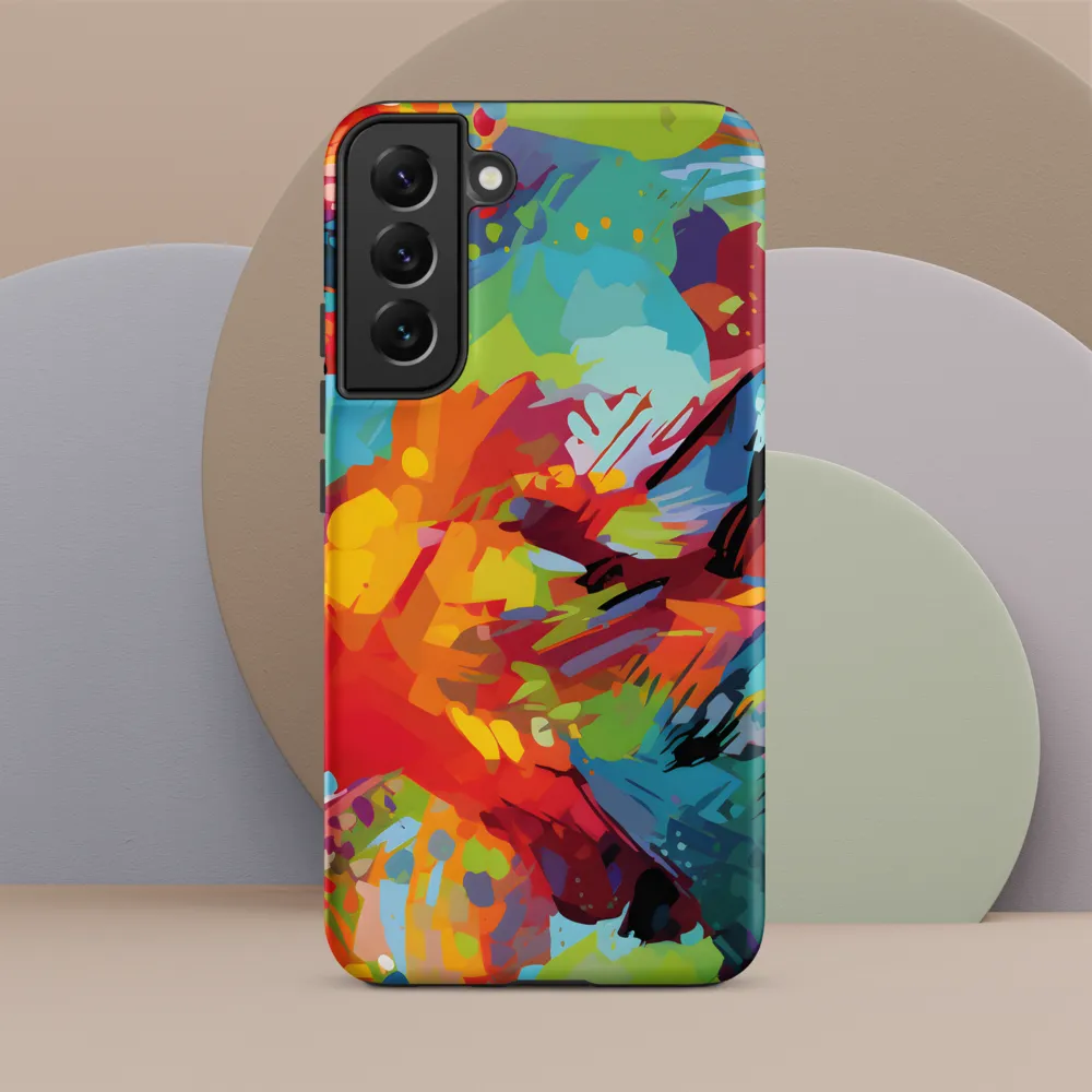 Colorful Lizard: An Abstract Adventure