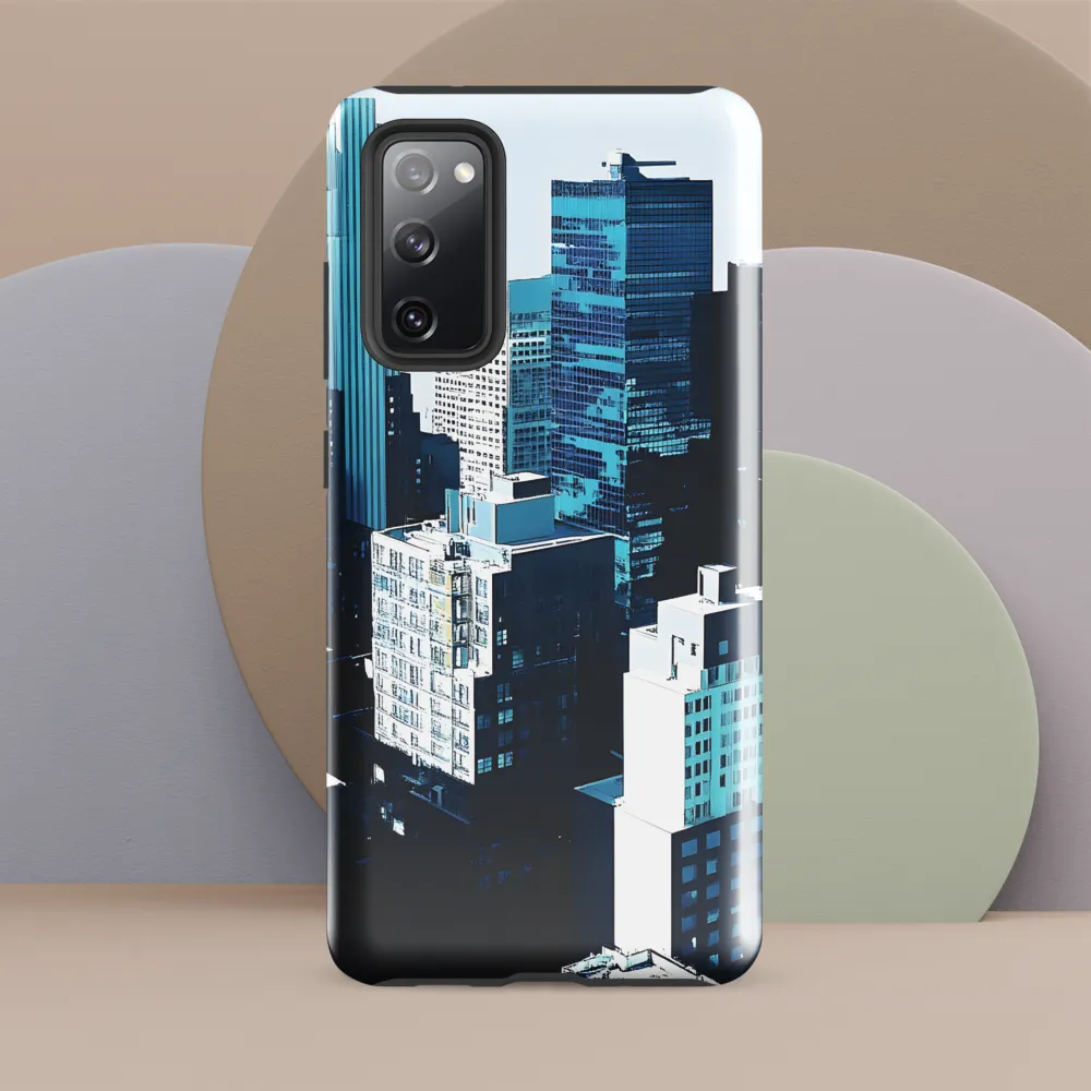 Urban Serenity: A Minimalist Cityscape