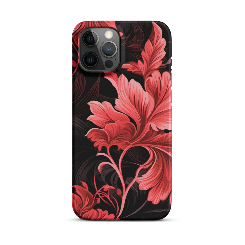Tropical Elegance in Red