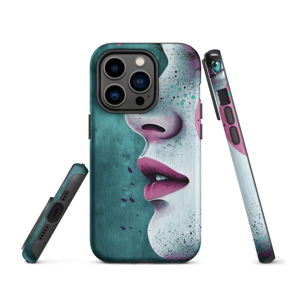 Modern Serenity in Profile | Phone Case |  14 Pro | Tough Case | Matte