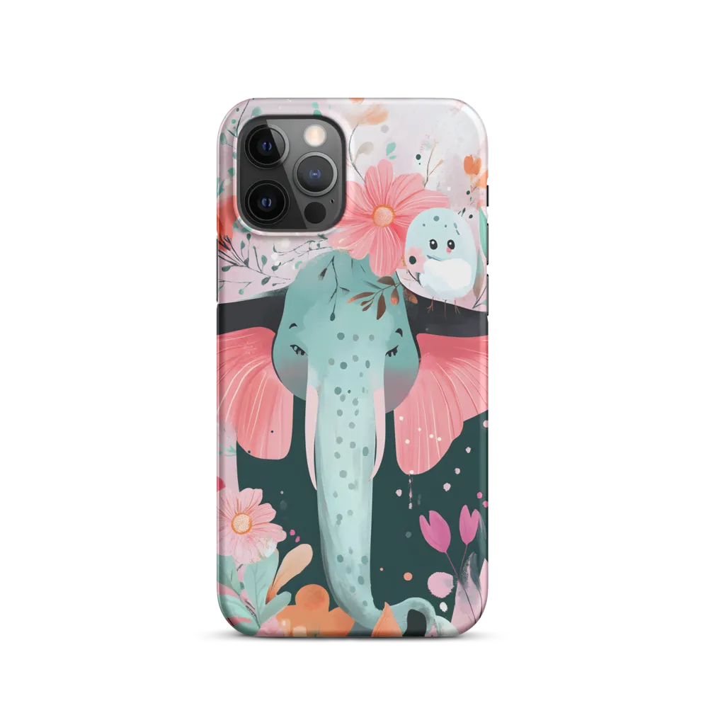 Whimsical Elephant in Bloom