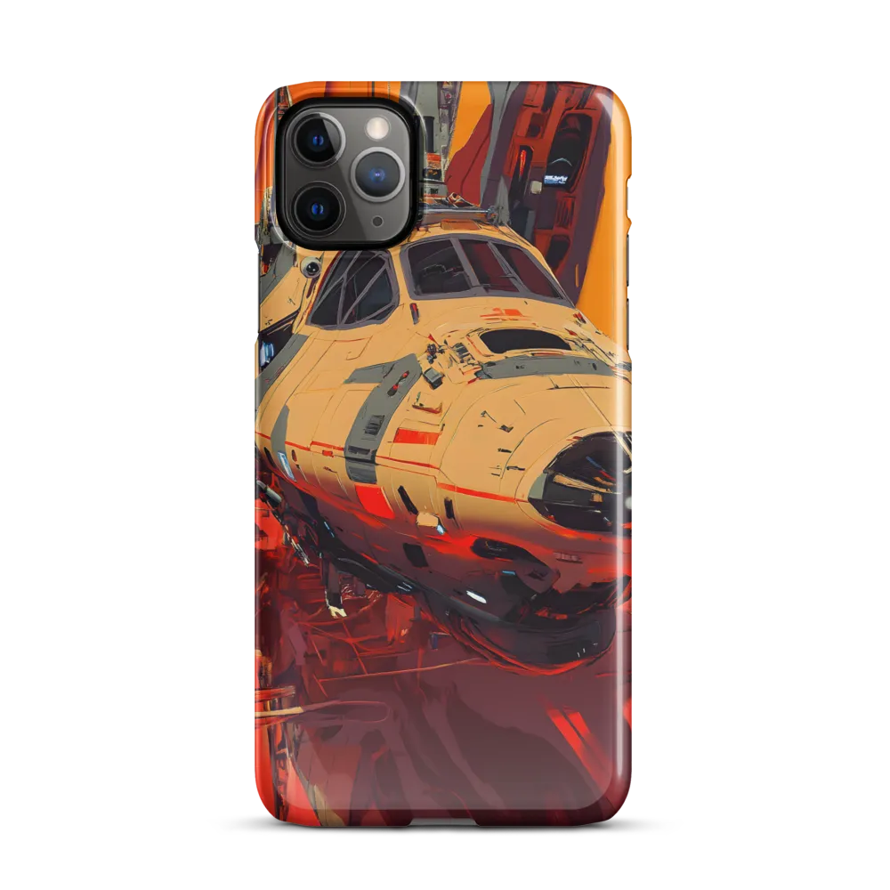 Futuristic Vessel: A Glimpse into Tomorrow | Phone Case |  11 Pro Max | Snap Case | Glossy