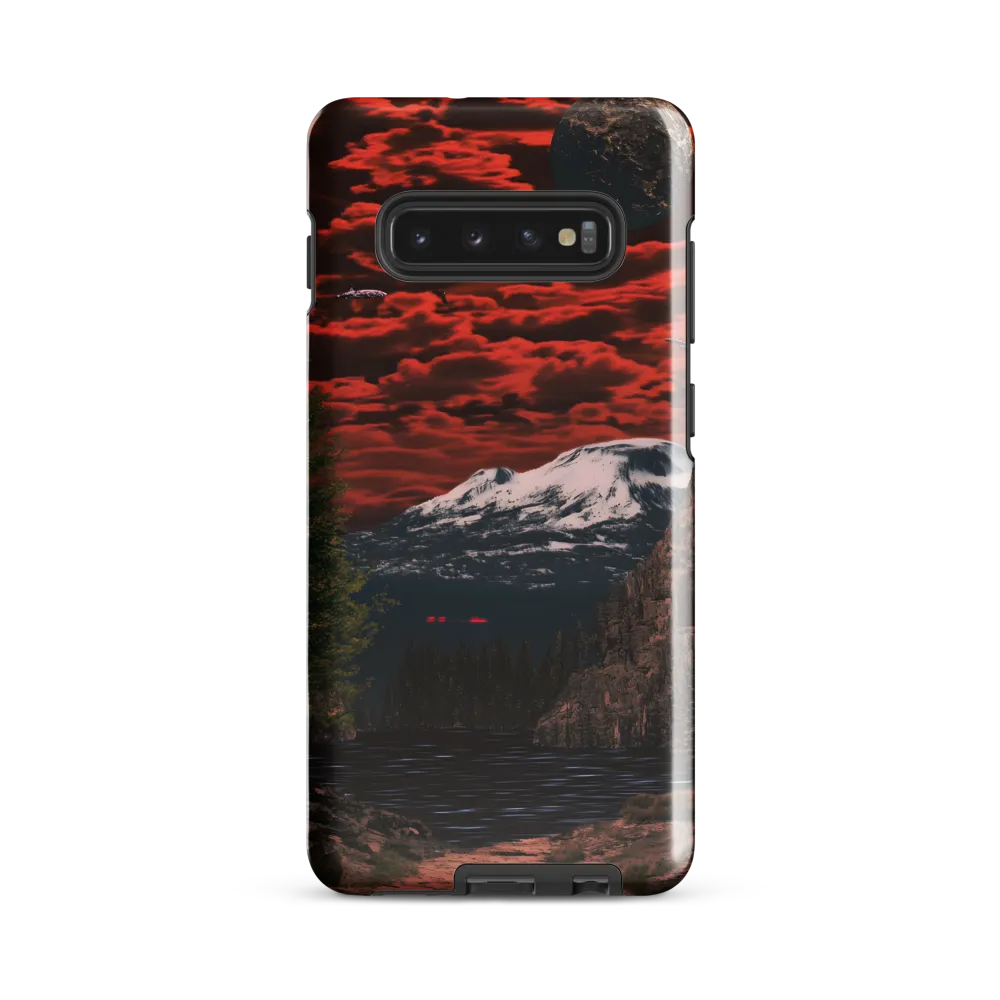 Mystical Reflections: A Surreal Landscape Adventure | Phone Case |  S10 Plus | Tough Case | Glossy