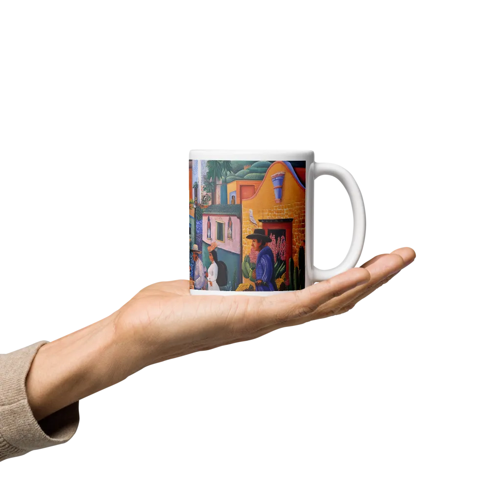 A Mosaic Journey Through Colorful Landscapes | Mugs | Multiple Sizes & Colors