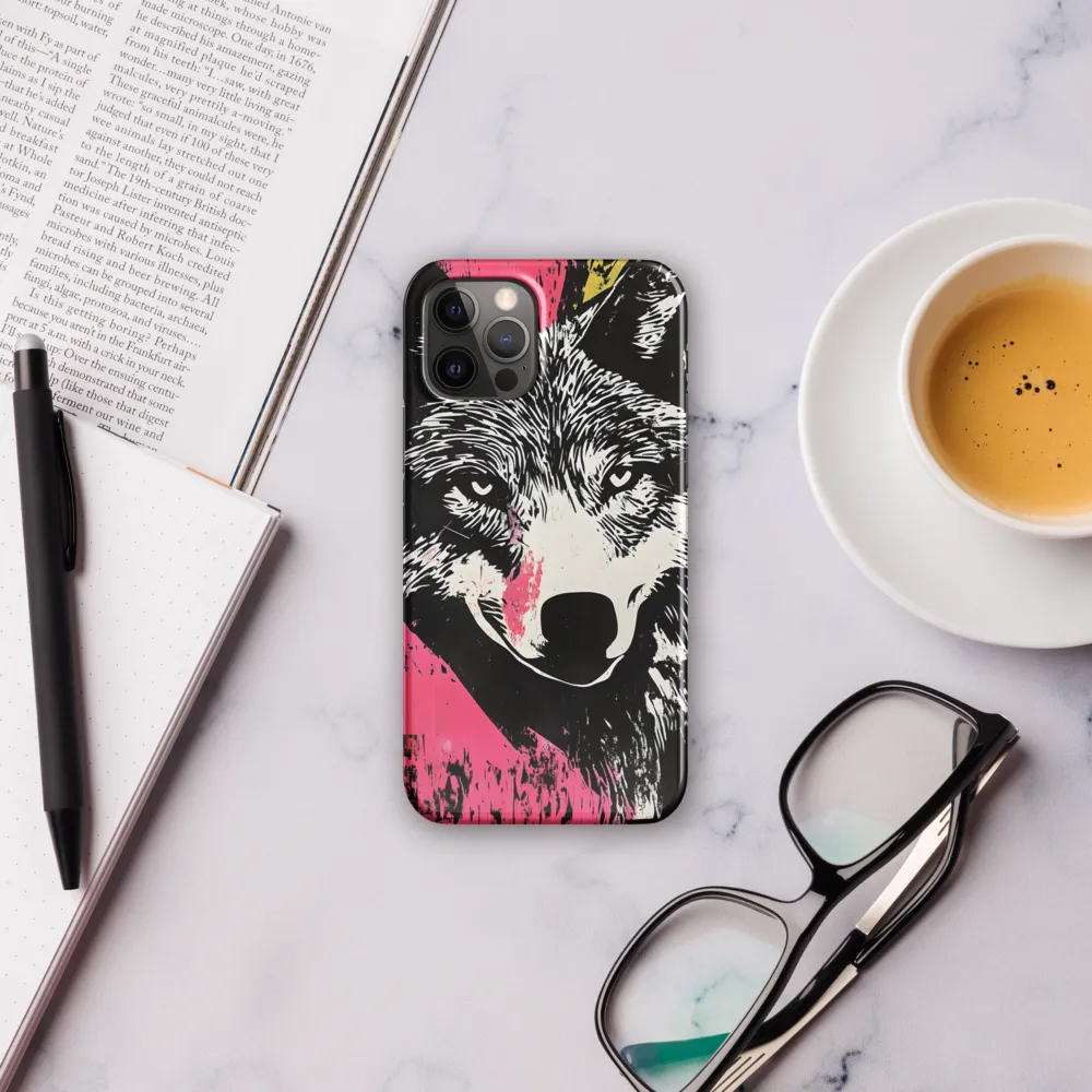 Intense Gaze of the Wolf