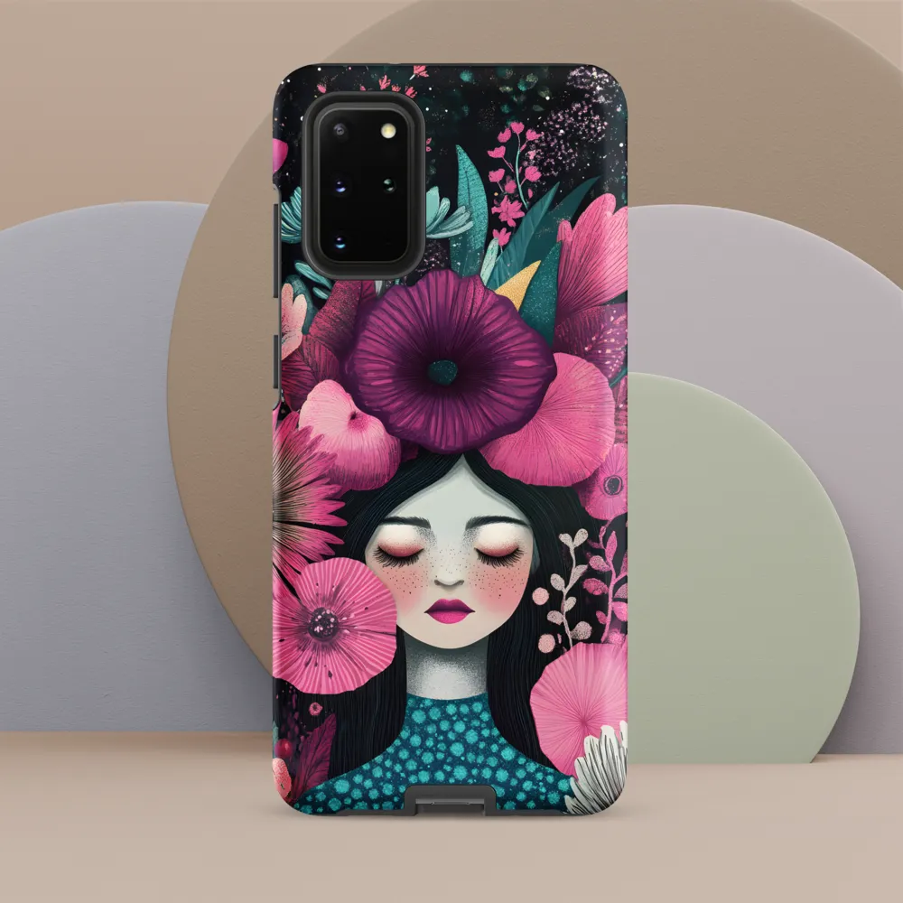Blooming Serenity | Phone Case |  S20 Plus | Tough Case | Matte