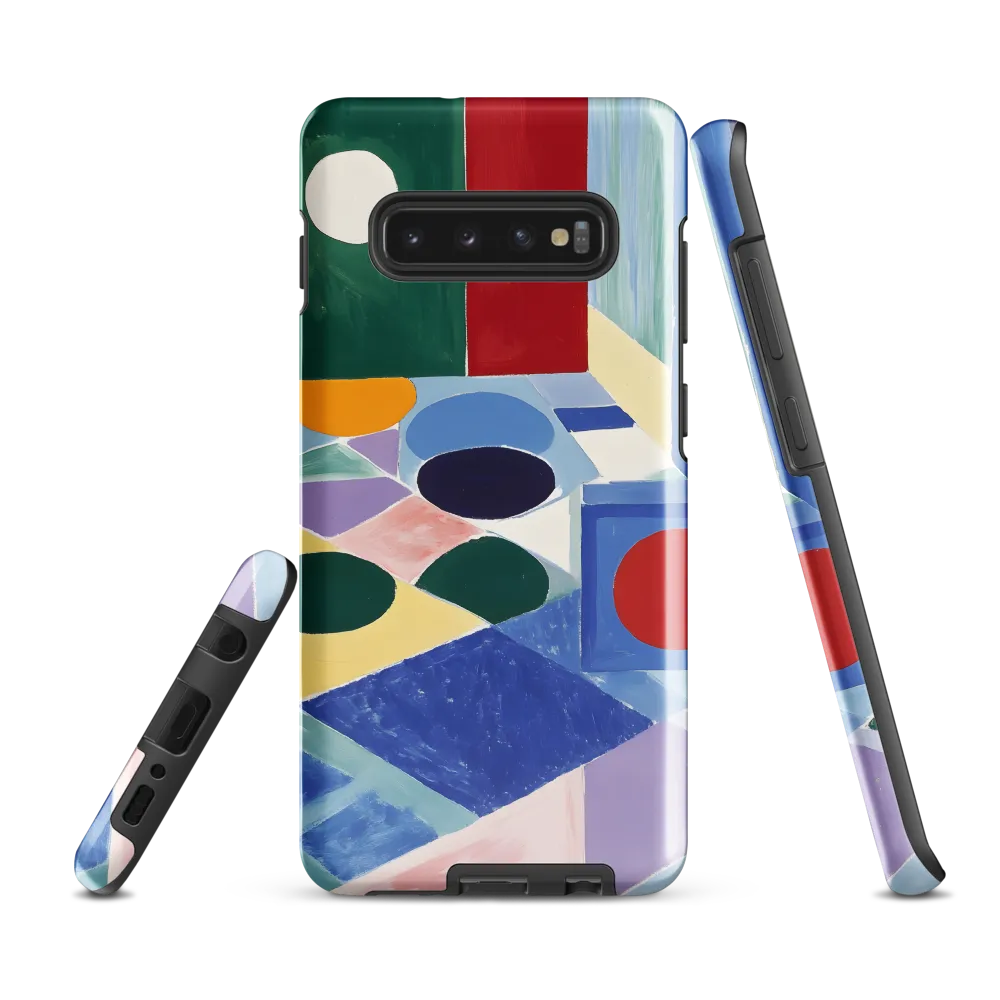 Geometric Harmony | Phone Case |  S10 Plus | Tough Case | Glossy