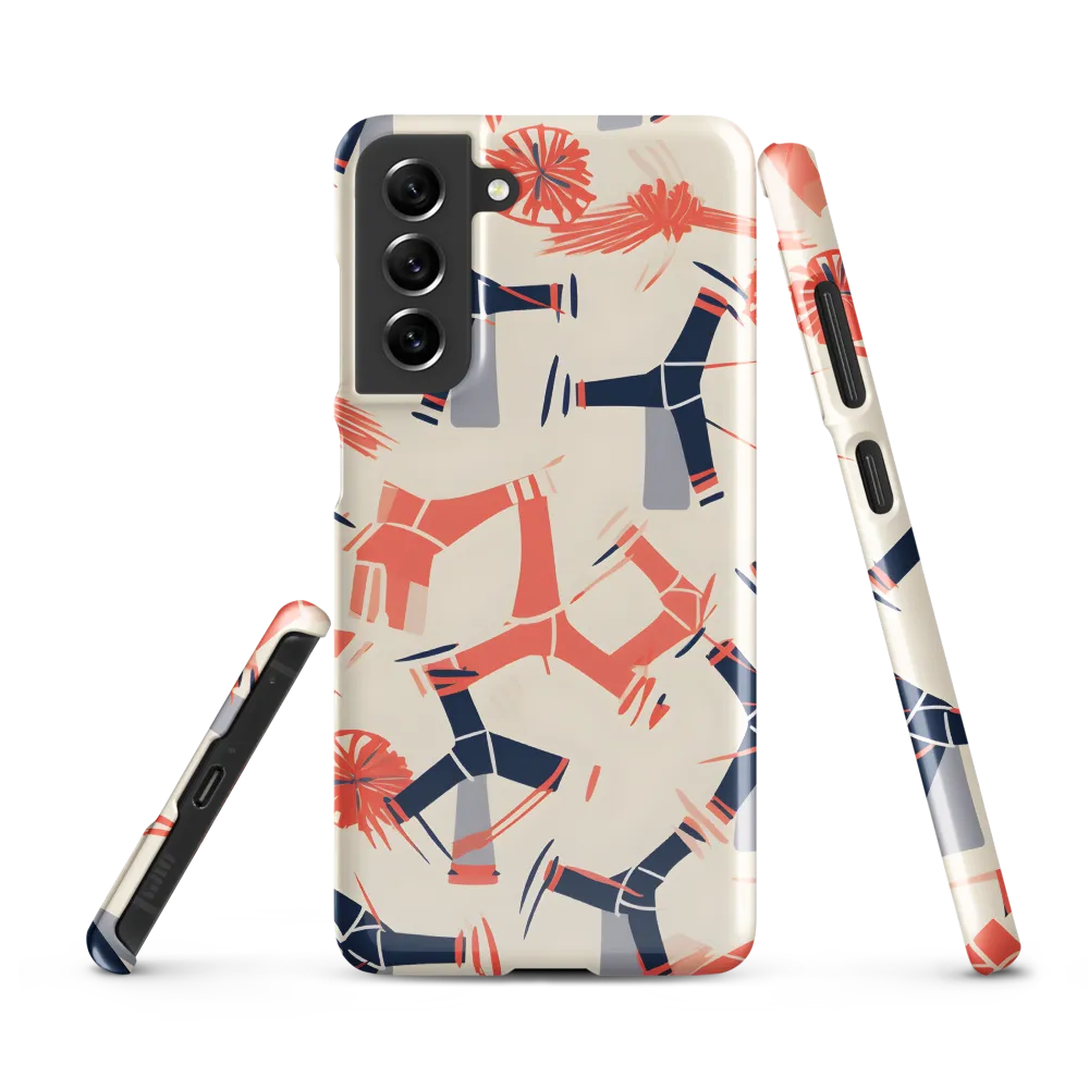 Whimsical Patterns of Nature and Femininity | Phone Case |  S21 FE | Snap Case | Glossy
