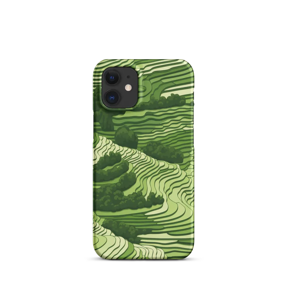 Waves of Green: An Abstract Landscape