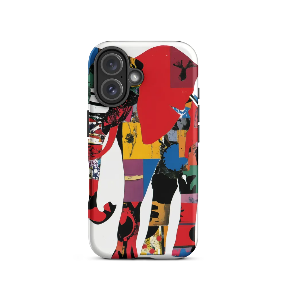 The Colorful Majesty of the Elephant | Phone Case