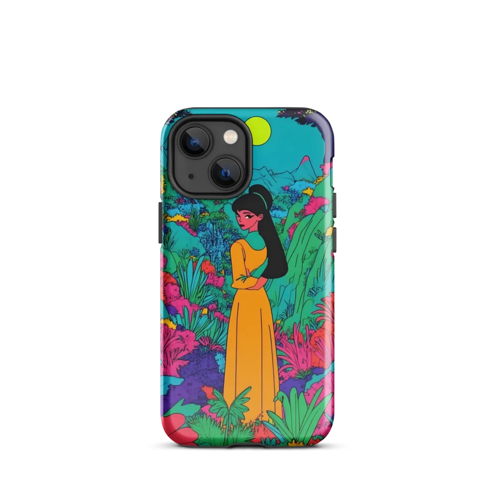 Ethereal Serenity in a Psychedelic Landscape