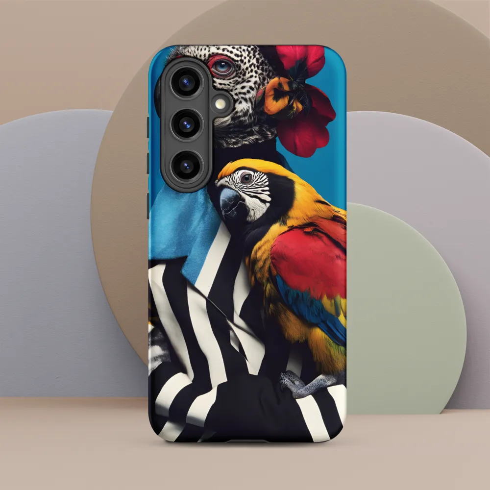 Vibrant Fusion of Flora and Fauna