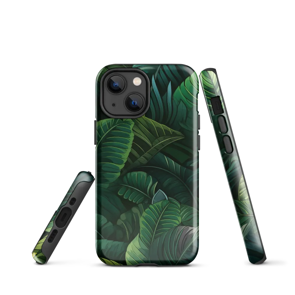 Lush Canopy: A Tropical Foliage Study