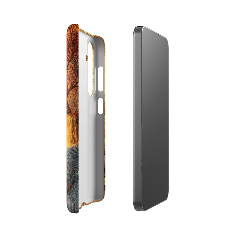 Whispers of a Golden Sunset | Phone Case |  S24 | Snap Case | Matte
