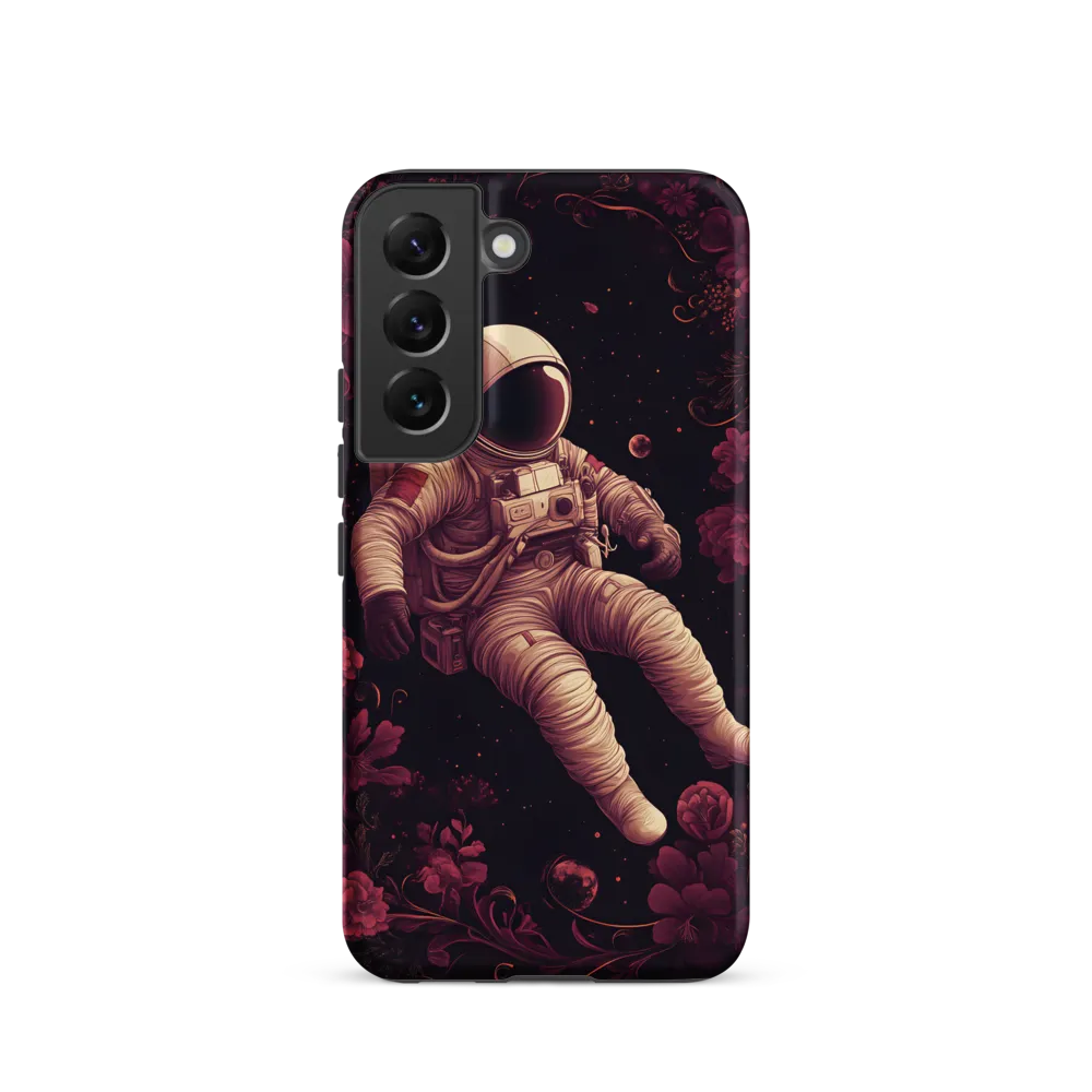 Cosmic Bloom: An Astronaut's Journey