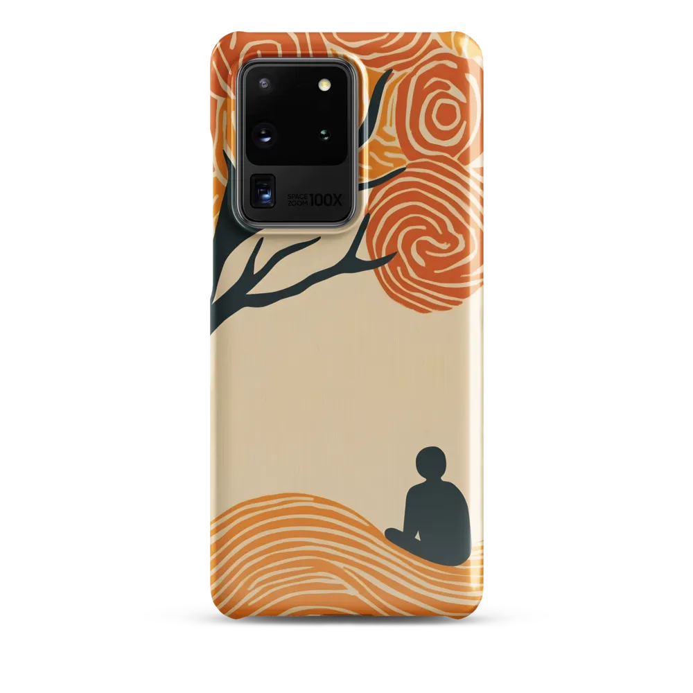 Silent Reflections under Swirling Leaves